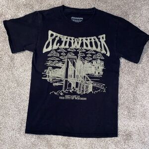 8THWNDR streetwear graphic tee black size small 8th wonder, July 2022 drop